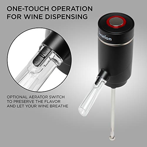 Electric Wine Aerator and Dispenser | Ivation