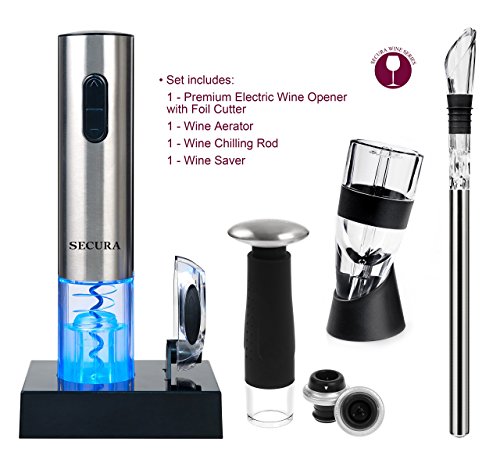 12-Piece Electric Wine Set with Accessories