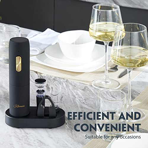 Electric Wine Opener Set with Accessories