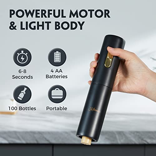 Electric Wine Opener Set with Vacuum Stopper