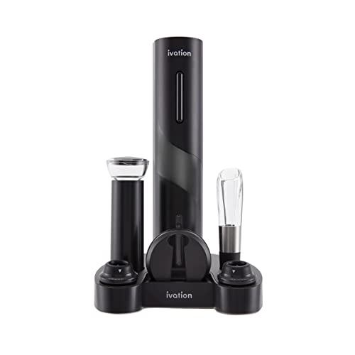 7-Piece Wine Accessory Kit with Electric Opener