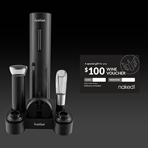 7-Piece Wine Accessory Kit with Electric Opener