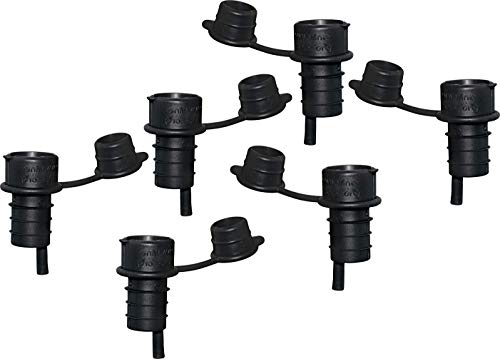 Haley's Corker 5-in-1 Wine Tool, 6 Pack, Black