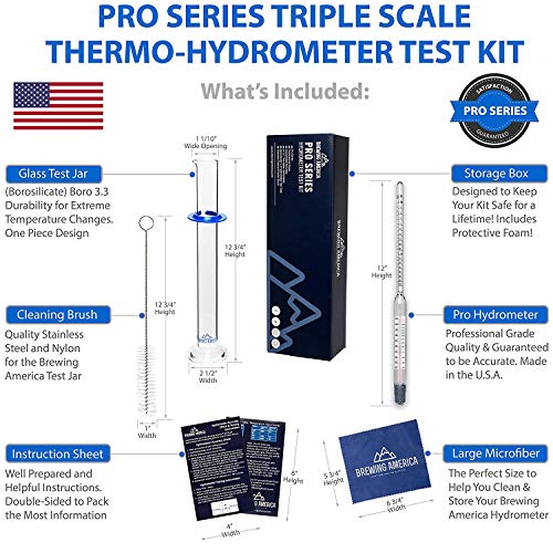 American-made ABV testing kit for beer/wine
