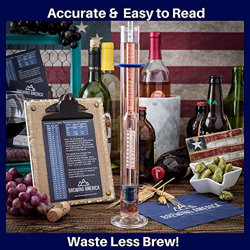 American-made ABV testing kit for beer/wine