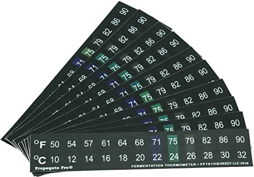 Stick-on Thermometer for Wine and Beer Fermenting