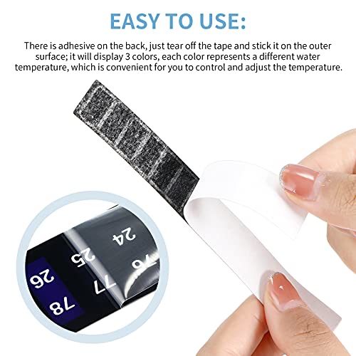 Stick-On Temperature Display for Wine Fermentation