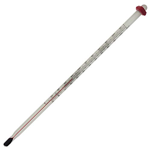 Glass Thermometer for Wine and Beer Brewing
