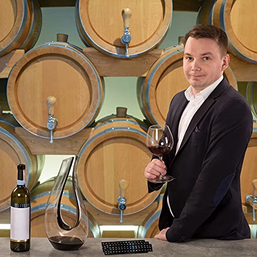 Stick-On Temperature Display for Wine Fermentation