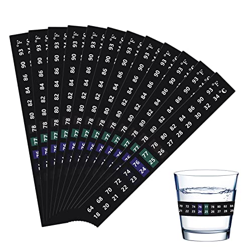 Temperature Stickers for Wine and Beer Fermentation
