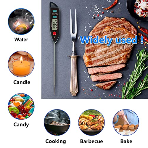 Waterproof Instant Read Thermometer for Cooking and BBQ