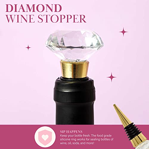 Paris Hilton Wine Chiller Set with Accessories, Gold