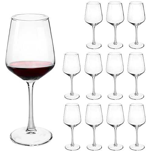 Durable 12oz Wine Glasses Set for Parties