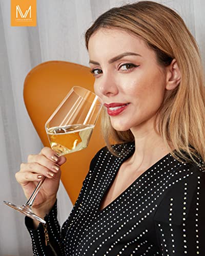 Premium Hand Blown Red Wine Glasses (Set of 4)