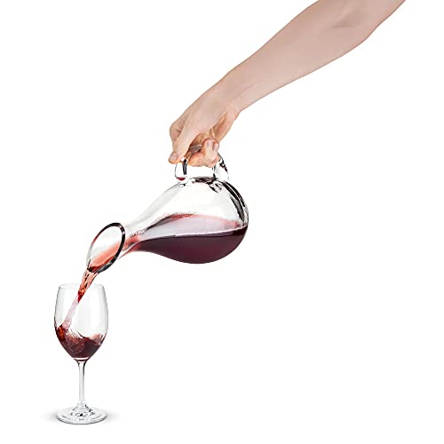 Hand-Blown Duck Decanter, Holds 1 Bottle