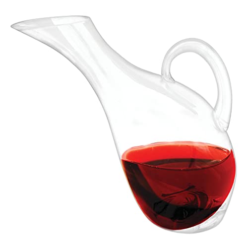 Hand-Blown Duck Decanter, Holds 1 Bottle