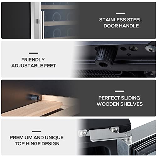 Kalamra Single Zone Wine Fridge - 50 Bottles