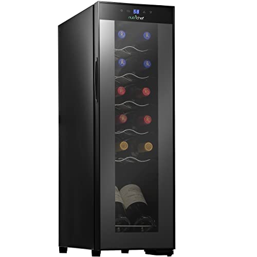 Mini Wine Cooler with Digital Control & Glass Door