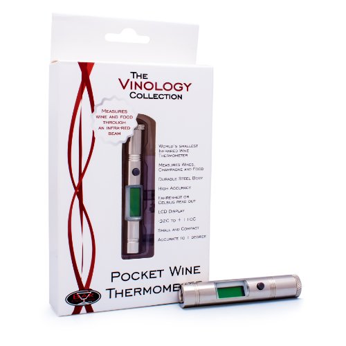Infrared Wine Thermometer with Clip and Case