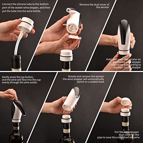 Electric Penguin Wine Aerator & Dispenser