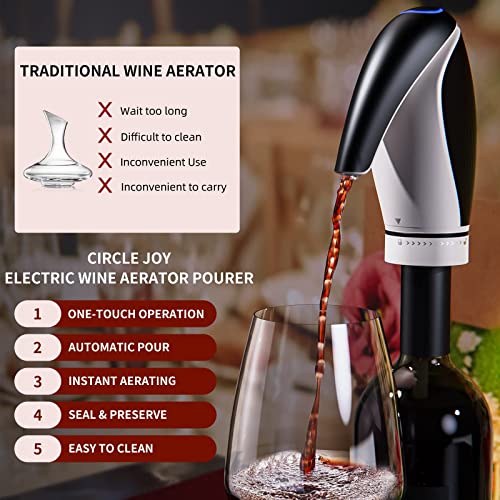 Electric Penguin Wine Aerator & Dispenser