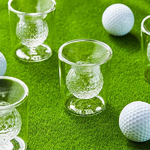 Golf-themed Liquor Decanter Set with Glasses
