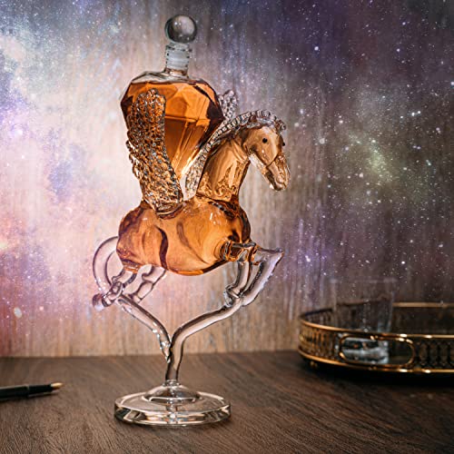 Winged Diamond Decanter for Wine & Whiskey