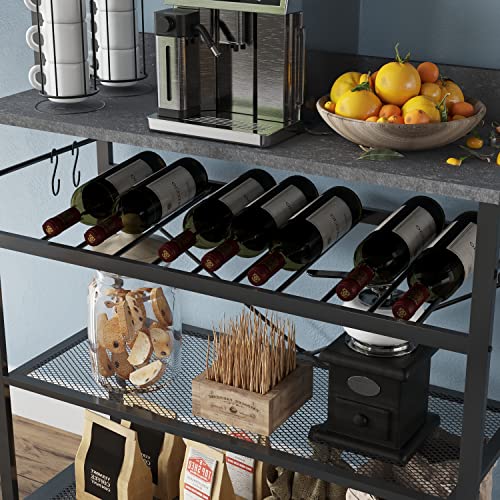Multi-Purpose Free-Standing Rack with Wine Storage