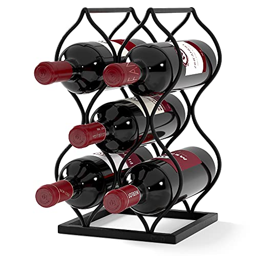 Imperial Trellis Wine Rack (5 Bottle, Black)