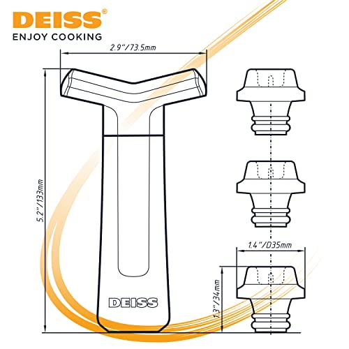 Wine Saver with Vacuum Pump & Stoppers