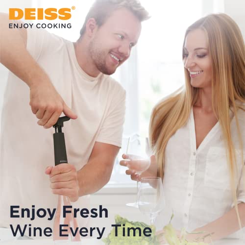 Wine Saver with Vacuum Pump & Stoppers