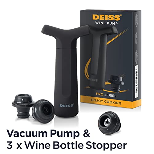 Wine Saver with Vacuum Pump & Stoppers