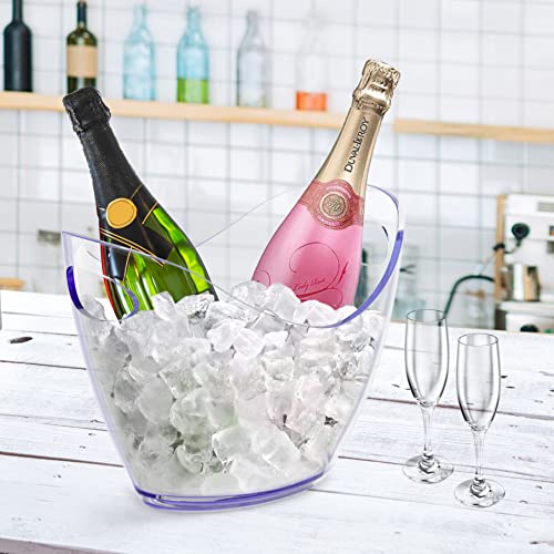 Acrylic Ice Bucket for 2 Bottles