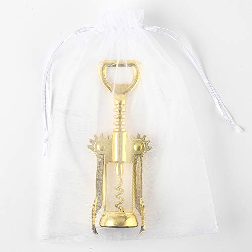 Gold Multifunctional Corkscrew Wine and Beer Opener
