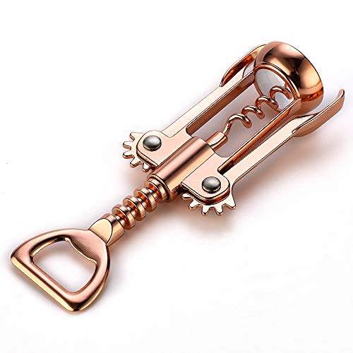 Gold Multifunctional Corkscrew Wine and Beer Opener