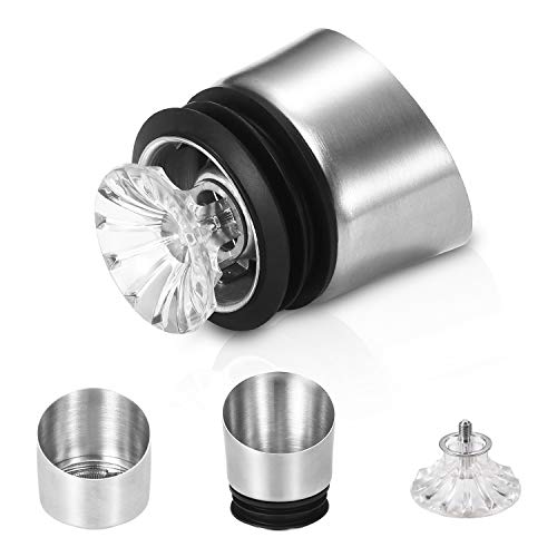 Hand-Blown Glass Wine Decanter with Aerator