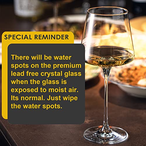 6-Piece Crystal Wine Glass Set