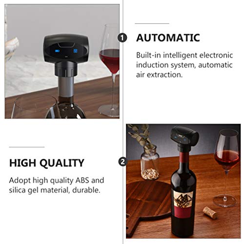 Electric Wine Bottle Stopper with LCD Display