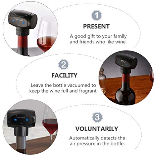 Electric Wine Bottle Stopper with LCD Display