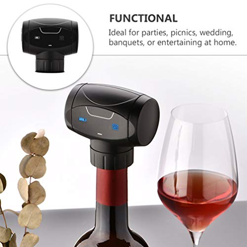 Electric Wine Bottle Stopper with LCD Display