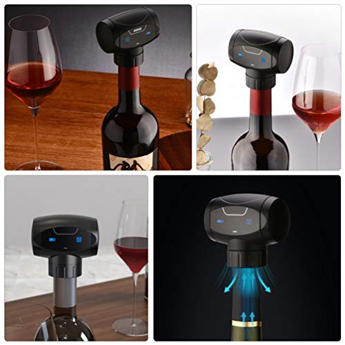 Electric Wine Bottle Stopper with LCD Display
