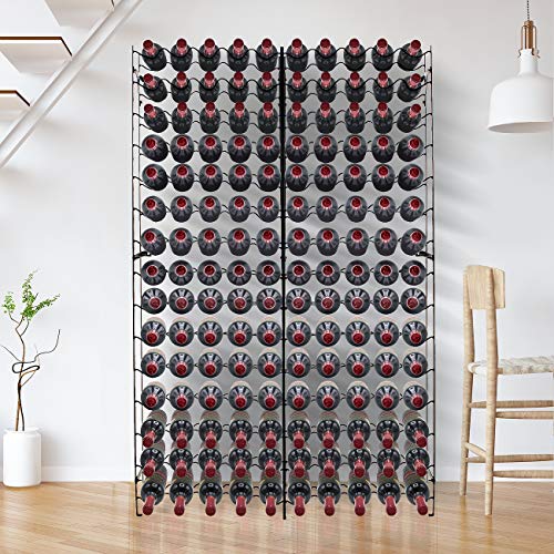 Sorbus Wine Rack: Elegant 150-Bottle Storage Solution