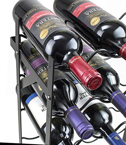 Sorbus Wine Rack: Elegant 150-Bottle Storage Solution
