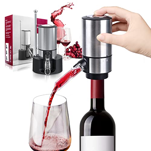 Smart Electric Wine Aerator Pourer with Storage Base