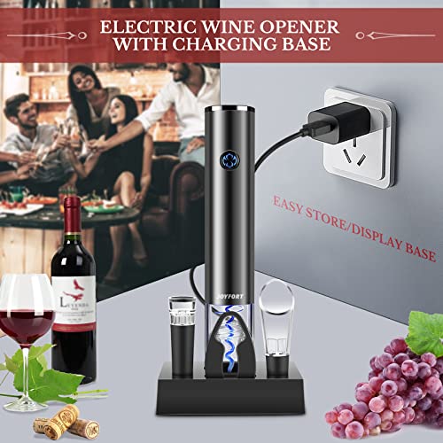 Electric Wine Opener Set with Accessories
