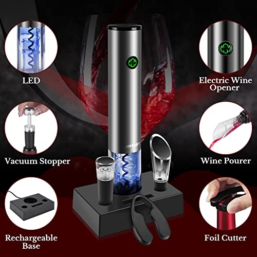 Electric Wine Opener Set with Accessories