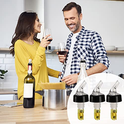 12 Pack Automatic Wine Bottle Pourers for Home Bar