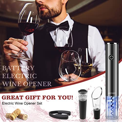 Electric Wine Opener Set with Accessories
