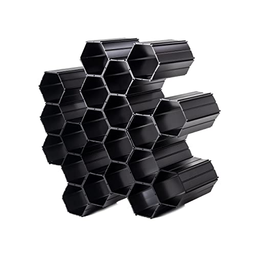 Modular Wine Storage System - Black - 50 Cell