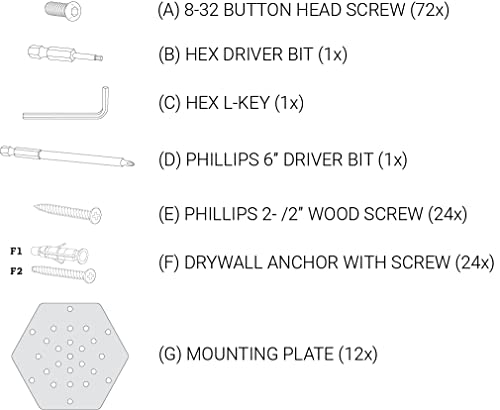 Modular Wine Storage System - Black - 50 Cell